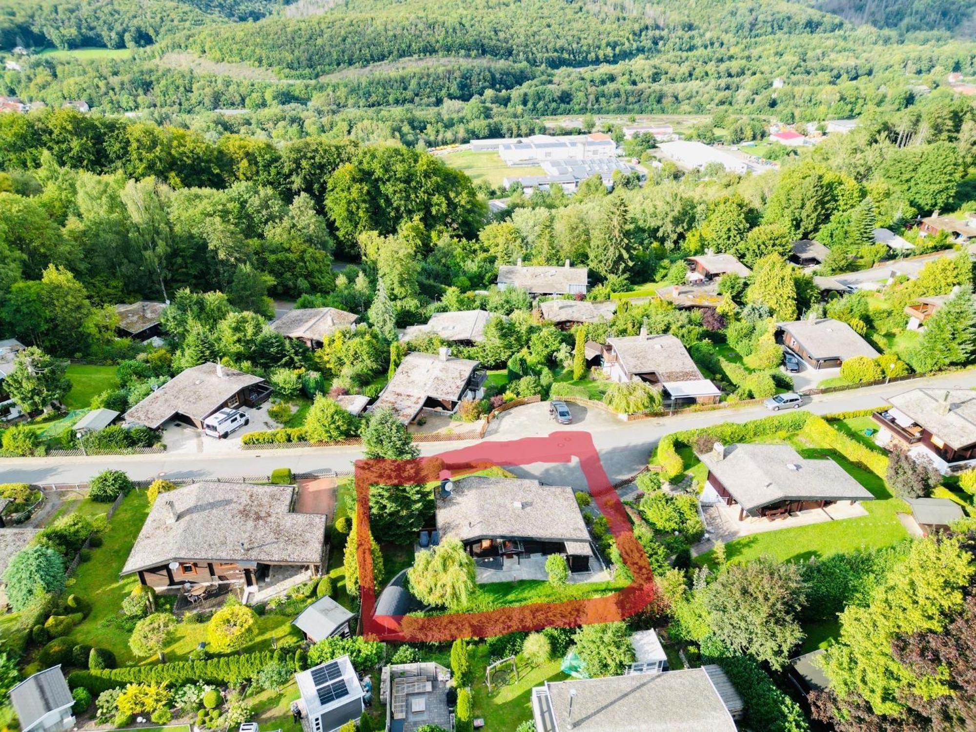 Villa Haus Talblick à Barbis Extérieur photo